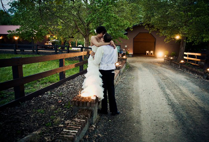 outdoor wedding venue